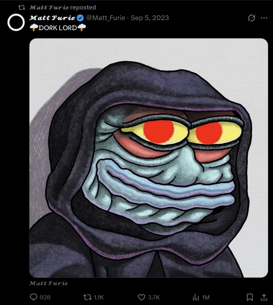 Furie repost of DORK LORD